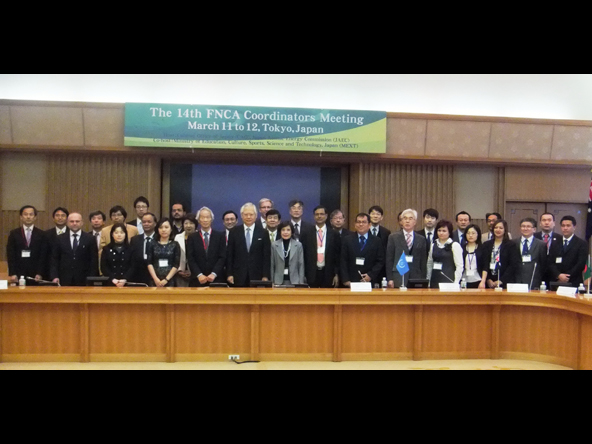 第14回FNCAコーディネーター会合（2013年3月11日-12日）
