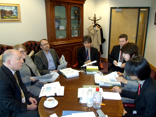 英国コープランド市議会議長等との意見交換（秋庭委員海外出張）（2013年3月21日）