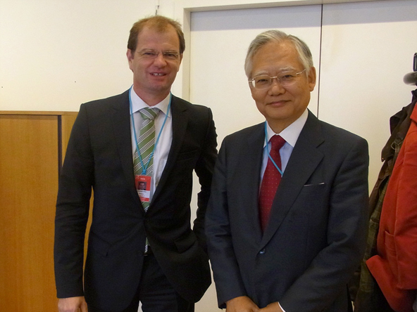 近藤委員長とドイツ　カプフェラー経済技術省次官との会談（第57回IAEA総会）（2013年9月17日）