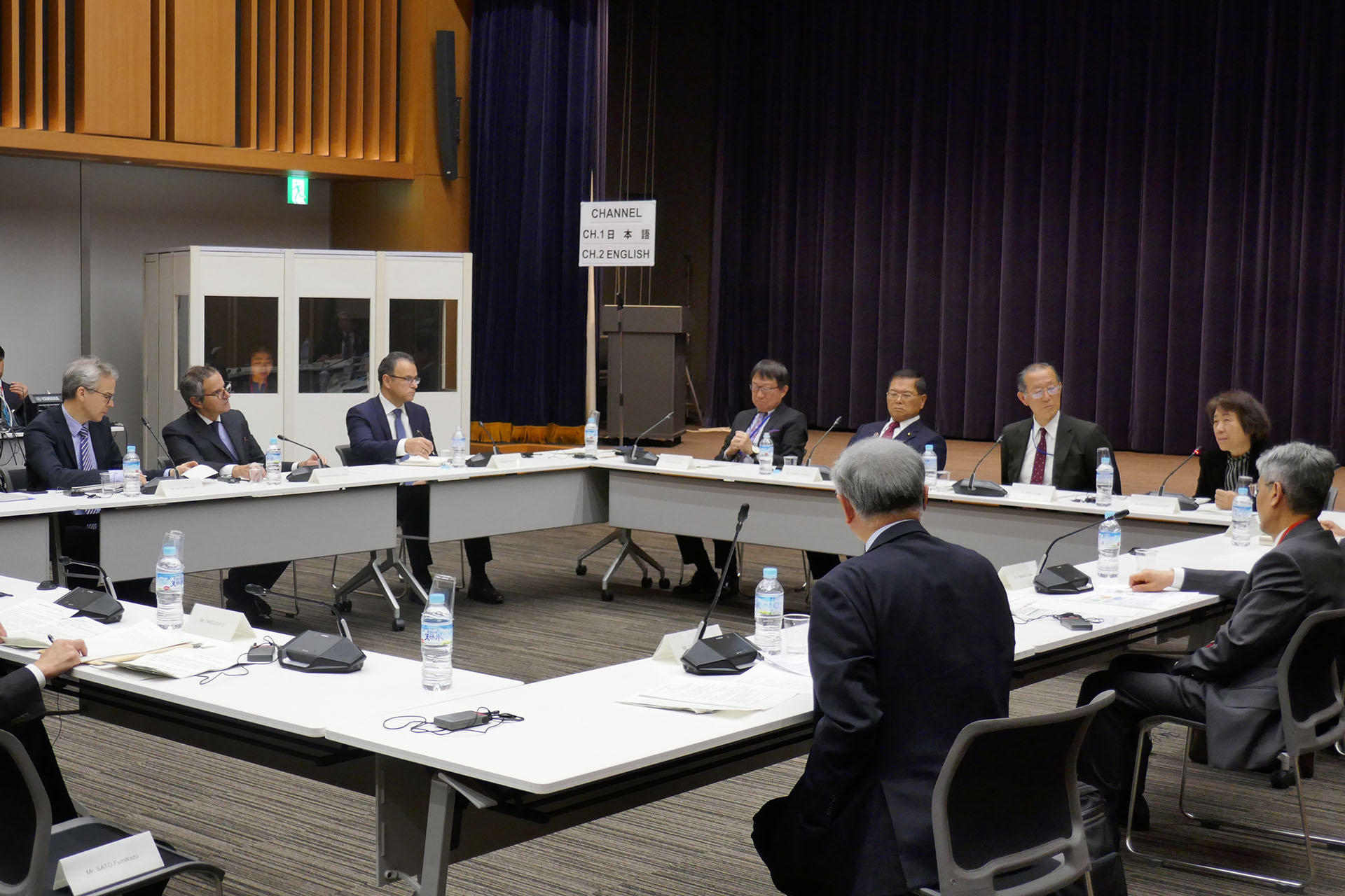 第7回原子力委員会定例会議におけるグロッシーIAEA事務局長との意見交換（2020年2月25日）