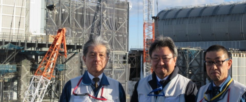 上坂委員長による福島第一原子力発電所視察（2024年1月29日）