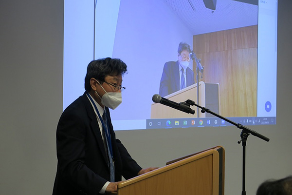 上坂原子力委員長による開会挨拶