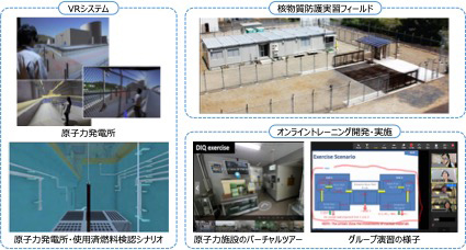 原子力機構ISCNによる様々なトレーニングの実施