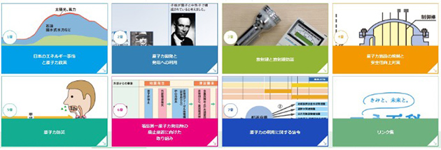 原子力総合パンフレット　トップページ