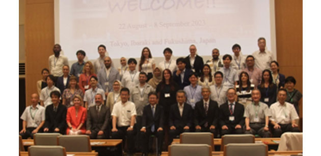 Japan-IAEA原子力エネルギーマネジメントスクールの開講式の様子