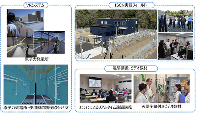 原子力機構ISCNによる様々なトレーニングの実施
