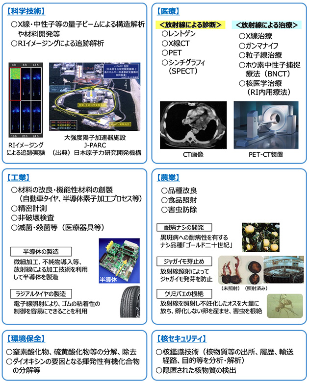 我が国における放射線利用の経済規模の推移