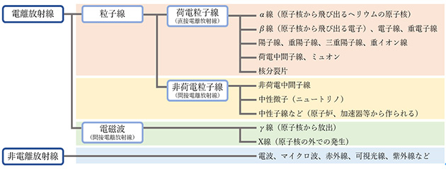放射線の種類