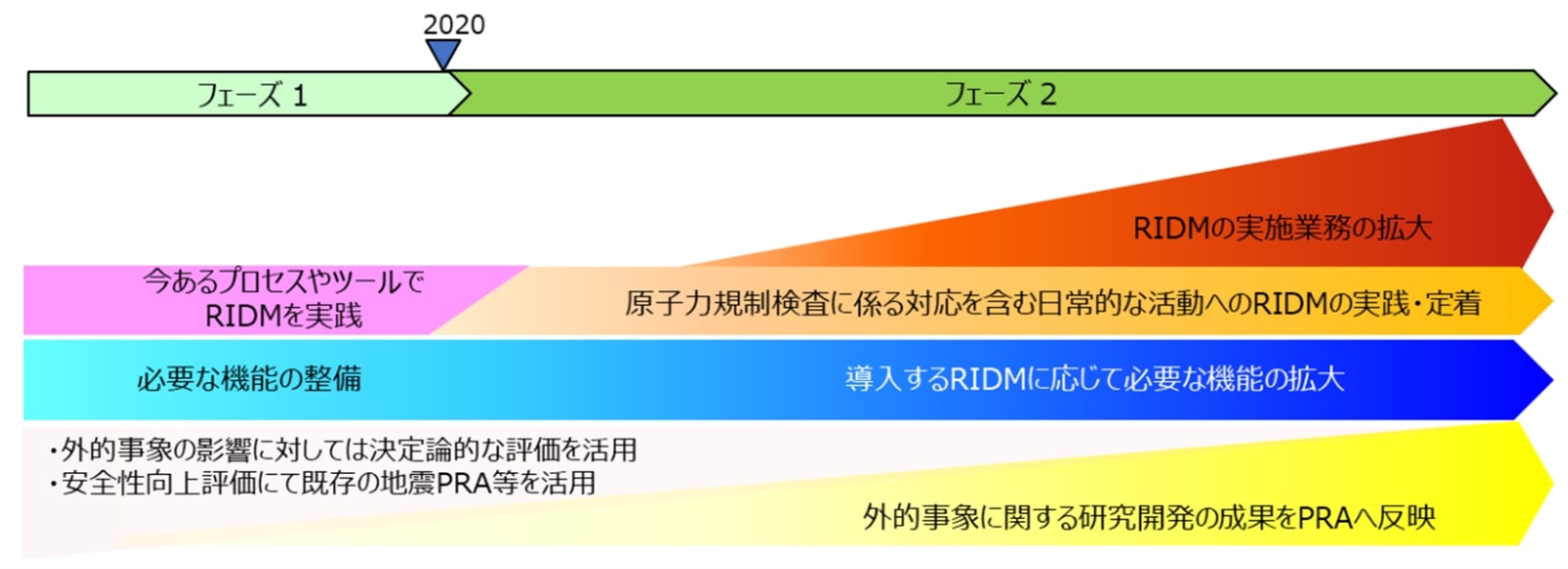 RIDMプロセスの導入に向けた戦略プランの基本方針