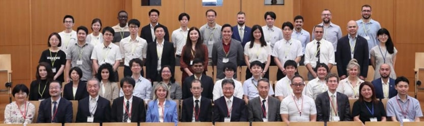 Japan-IAEA原子力エネルギーマネジメントスクールの開講式の様子