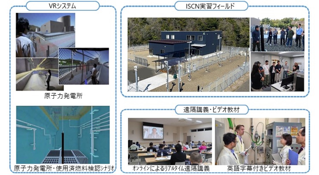 原子力機構ISCNによる様々なトレーニングの実施