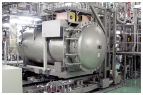 ペットボトル滅菌に用いる電子線照射装置