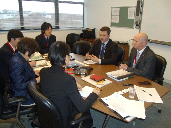 英国セラフィールド社労働組合との意見交換（秋庭委員海外出張）（2013年3月20日）