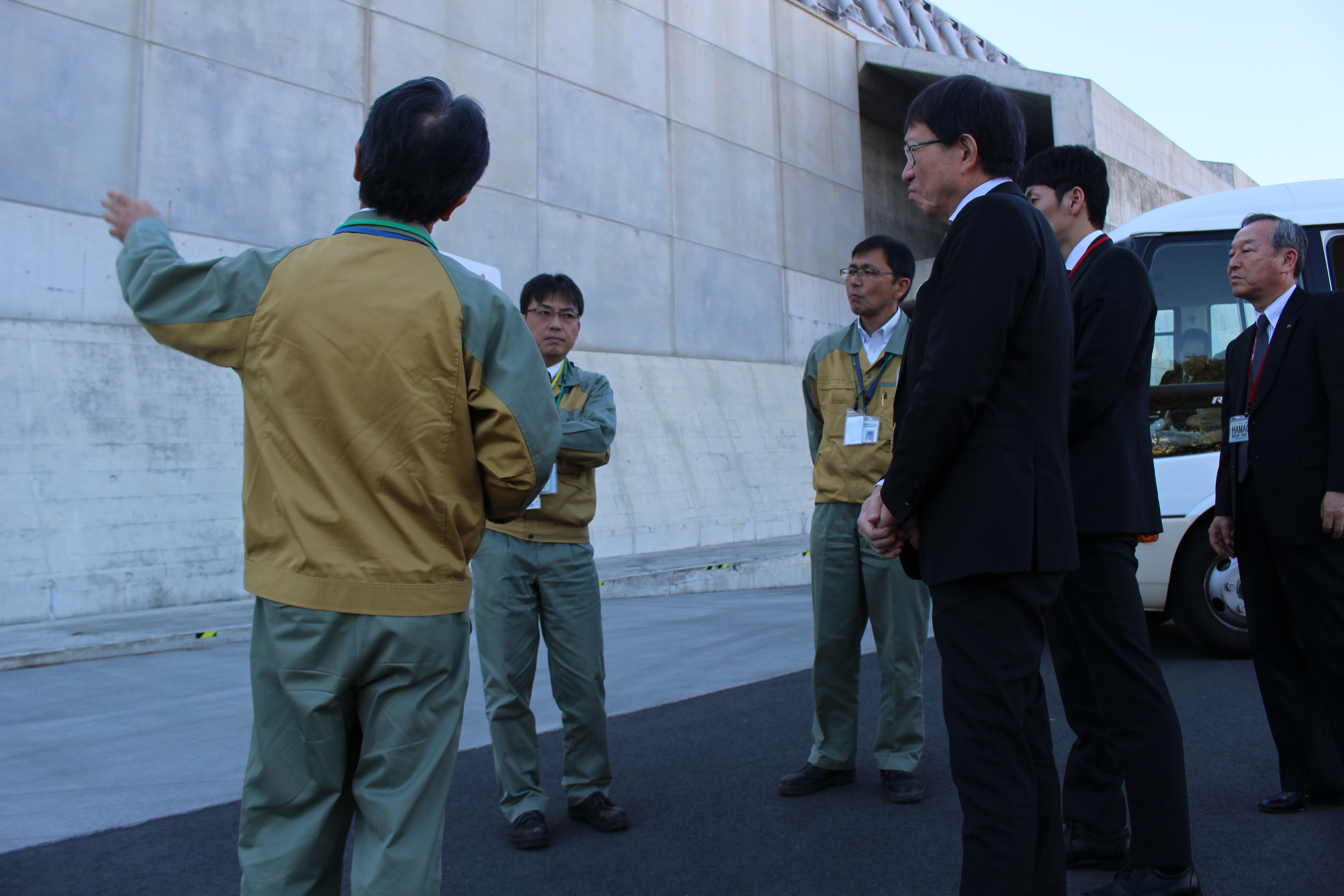 佐野委員中部電力浜岡原子力発電所視察（2018年11月20日）