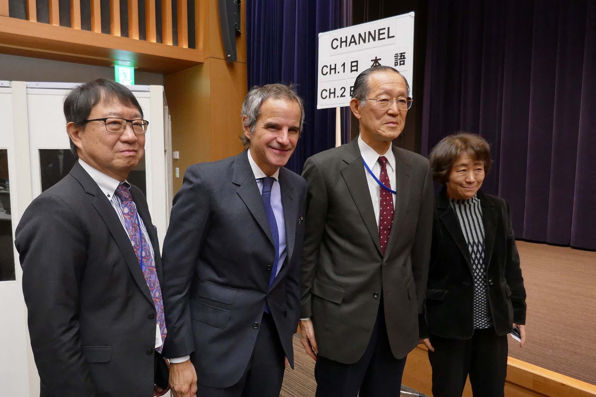 第7回原子力委員会定例会議におけるグロッシーIAEA事務局長との意見交換（2020年2月25日）