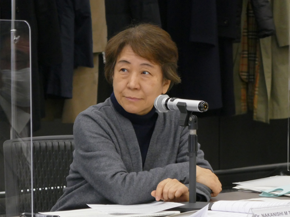 FNCA 2021スタディ・パネル国際ワークショップでセッション議長をする中西委員（2021年3月3日～4日）