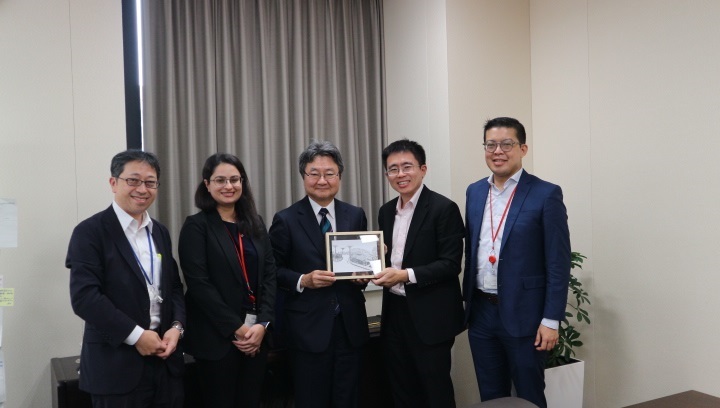 上坂原子力委員長とウォン・カンジェット　シンガポール国家環境庁長官の会談(2023年8月28日)