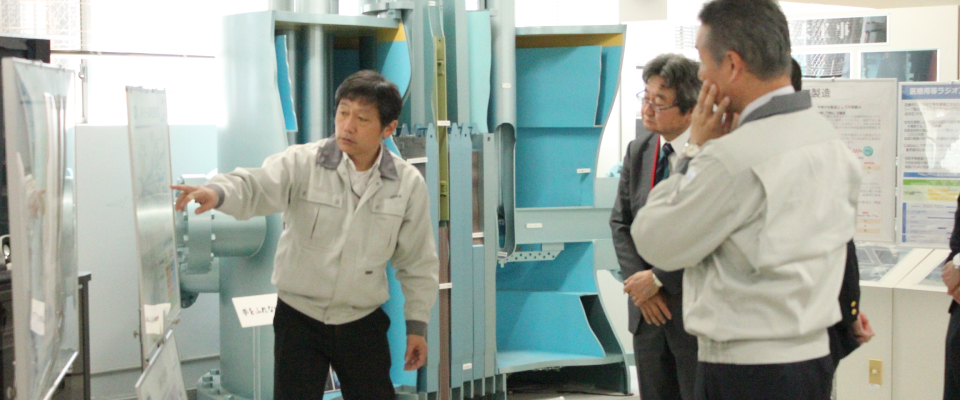 上坂委員長による日本原子力研究開発機構原子力科学研究所及び大洗研究所訪問（2024年5月17日）